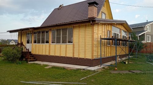 Монтаж фиброцементного сайдинга Бетэко